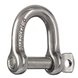 Harken 2108 Forged "D" Shackle 5mm | Blackburn Marine Harken Accessories